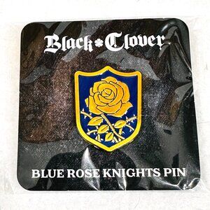 Black Clover Blue Rose Knights Pin - Official Loot Crate Collectible - New